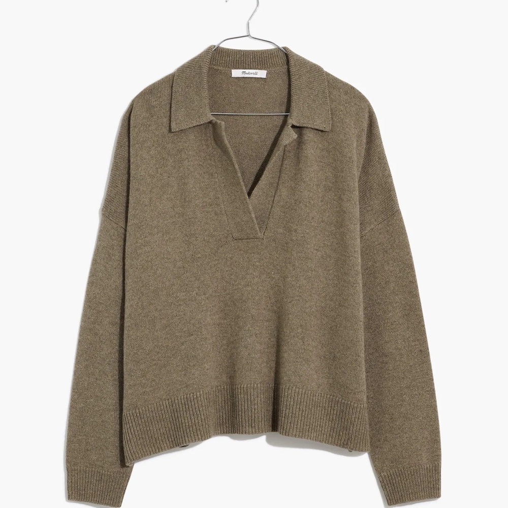Madewell Davie Polo Sweater